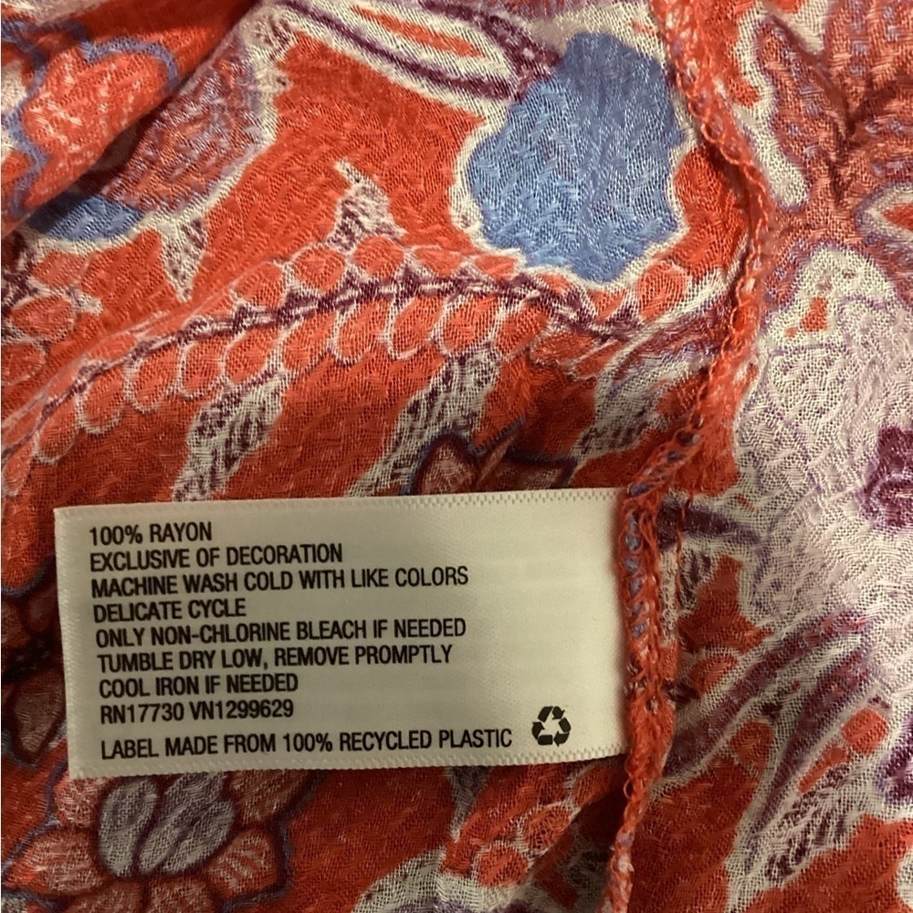 NWT Knox Rose Women's Flutter Short Sleeve Top Size XS - Picture 3 of 5